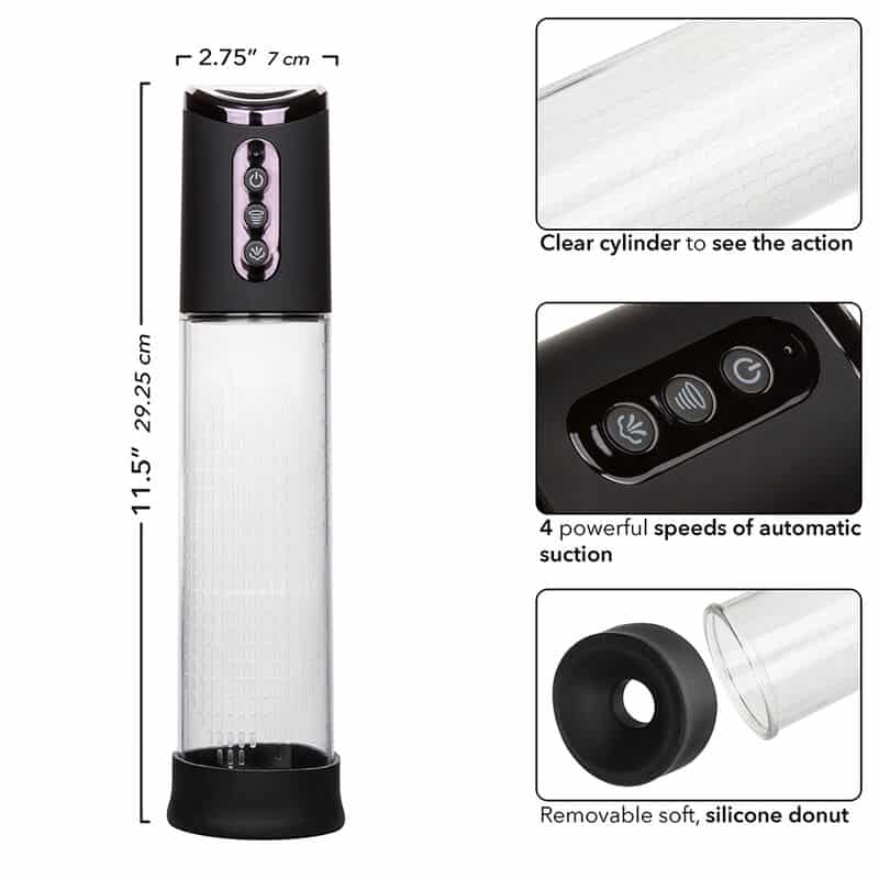 CALEXOTICS - PEAK BOMBA DE SUCÇÃO 4 VELOCIDADES PRETA - Image 7
