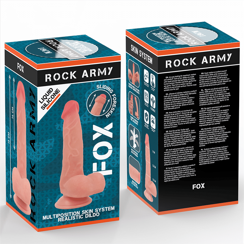 ROCKARMY - SILICONE LÍQUIDO FOX 19 CM -O- 3,2 CM - Image 8