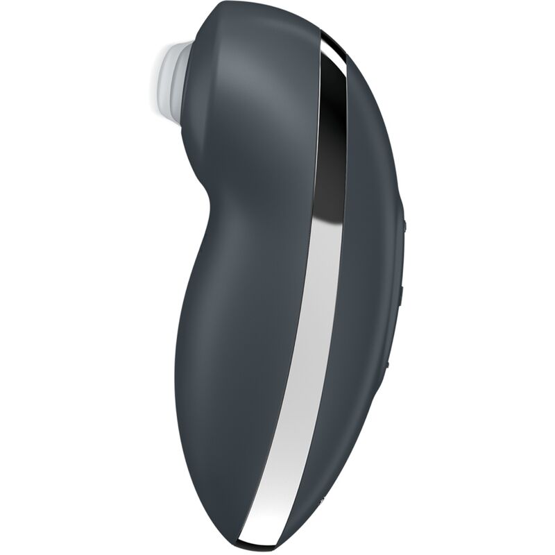 SATISFYER - TAP & CLIMAX 2 VIBRADOR E ESTIMULADOR CINZA - Image 4