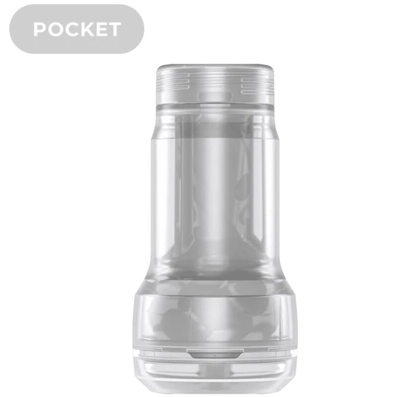 KIIROO - FEEL POCKET STROKER CRYSTAL POR KIIROO TRANSPARENTE - Image 3
