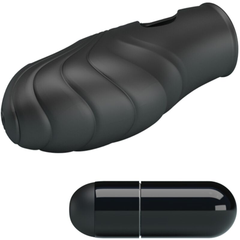 PRETTY LOVE - LICH SILICONE DEDO VIBRADOR PRETO - Image 5