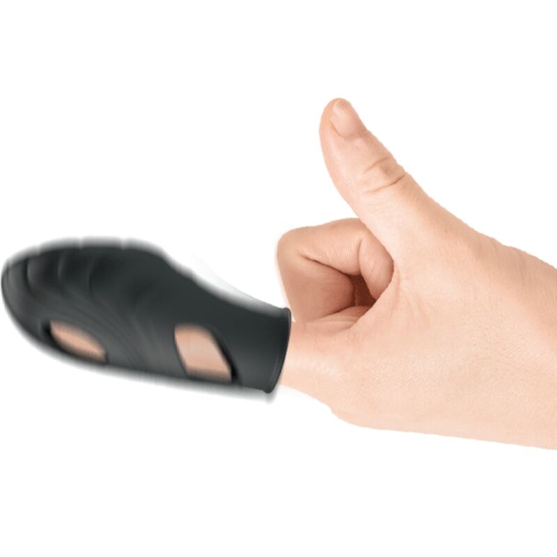 PRETTY LOVE - LICH SILICONE DEDO VIBRADOR PRETO - Image 4