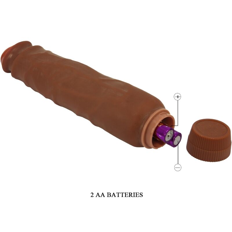 BAILE - JACK VIBRADOR REALISTA 26 CM MULATO - Image 5