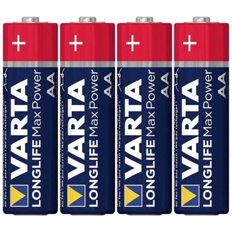 VARTA - PILHA RETRÁTIL AA LR6 ALCALINA MAX POWER*4