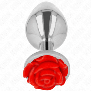 KINK - PLUG ANAL ROSA VERMELHO TAMANHO L