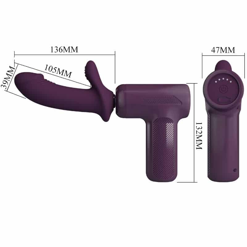 PRETTY LOVE - DJ SCHOLAR MASSAGER 5 CONFIGURAÇÕES ROXO - Image 8