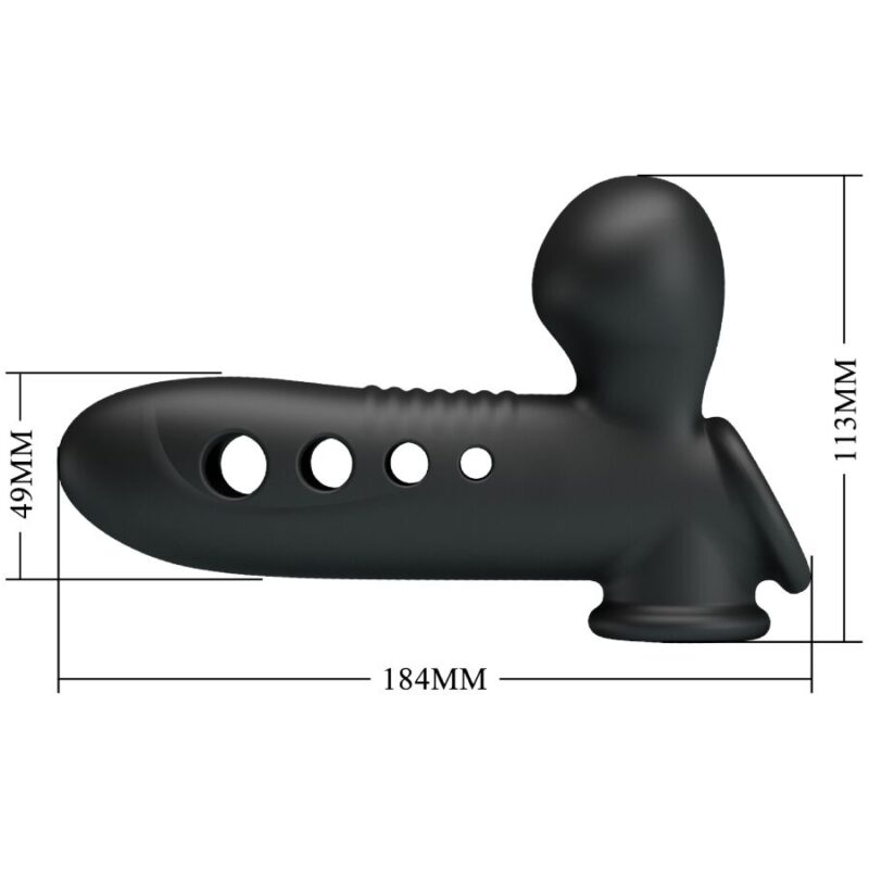 PRETTY LOVE - MANGA CRANE PENIS COM AIRBAG PRETA - Image 12