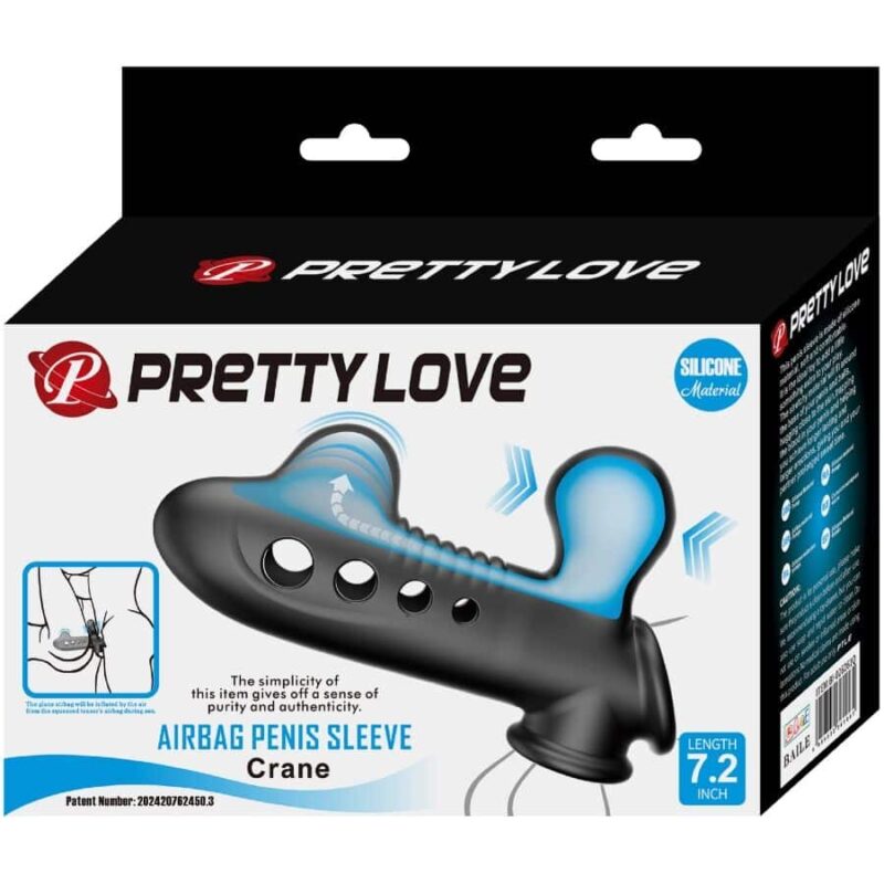 PRETTY LOVE - MANGA CRANE PENIS COM AIRBAG PRETA - Image 13
