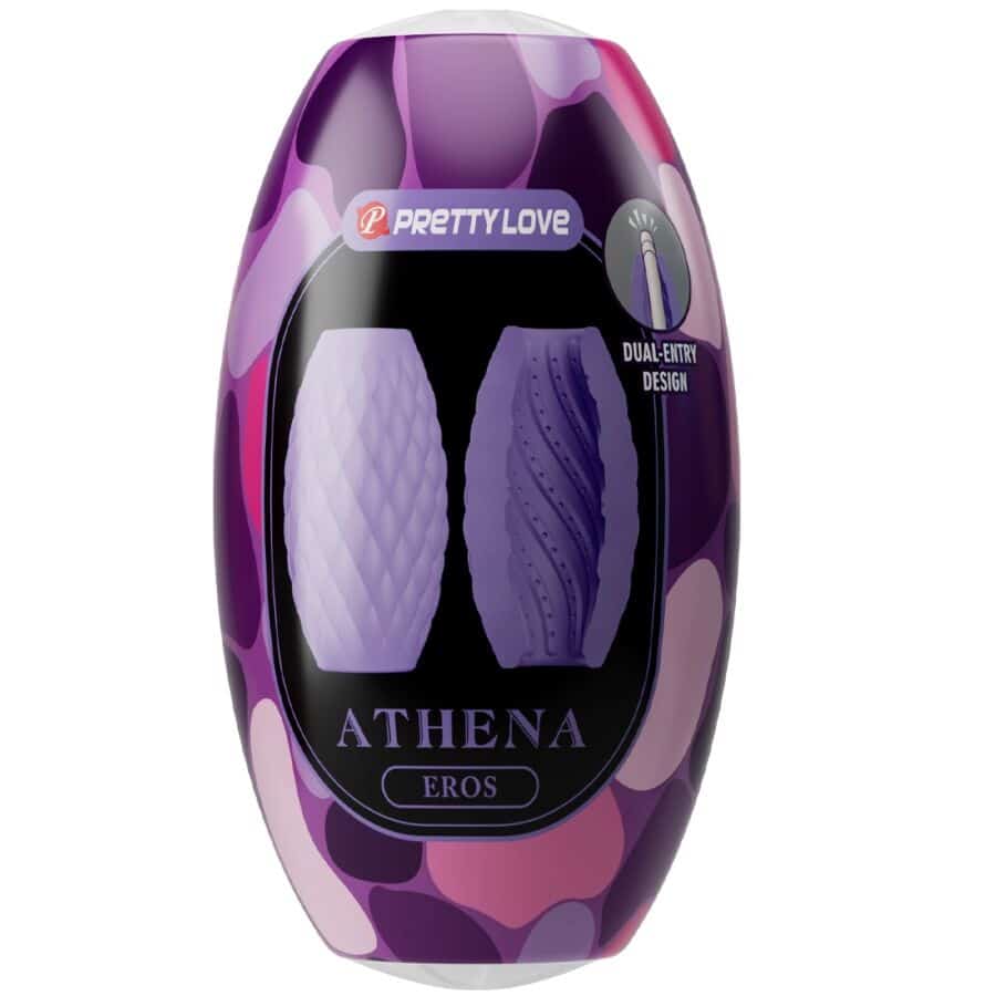 PRETTY LOVE - MASTURBADOR MASCULINO SILICONE ATHENA EROS ROXO - Image 7