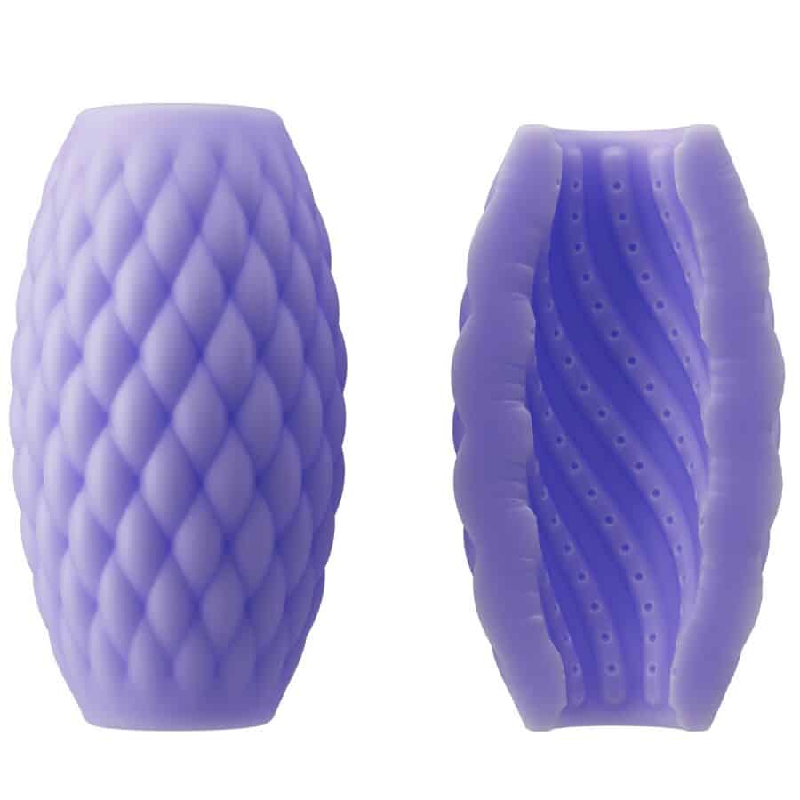 PRETTY LOVE - MASTURBADOR MASCULINO SILICONE ATHENA EROS ROXO - Image 2
