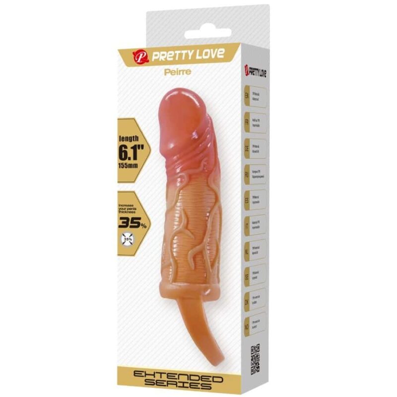 PRETTY LOVE - MANGA PARA PÊNIS PEIRRE 10 CM - Image 9