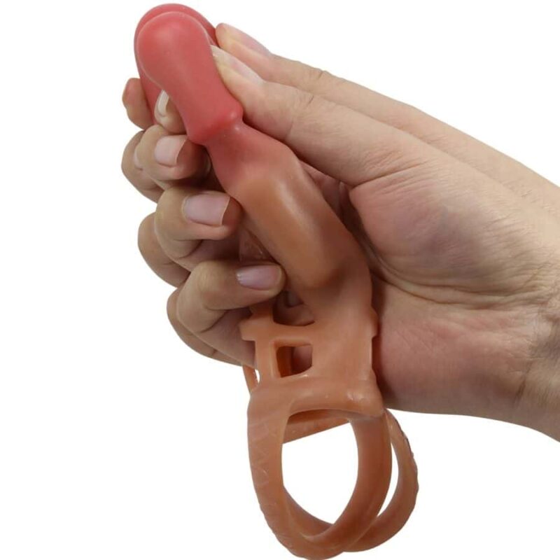 PRETTY LOVE - MANGA VIBRATÓRIA PARA PÊNIS PRESTON 18 CM - Image 5