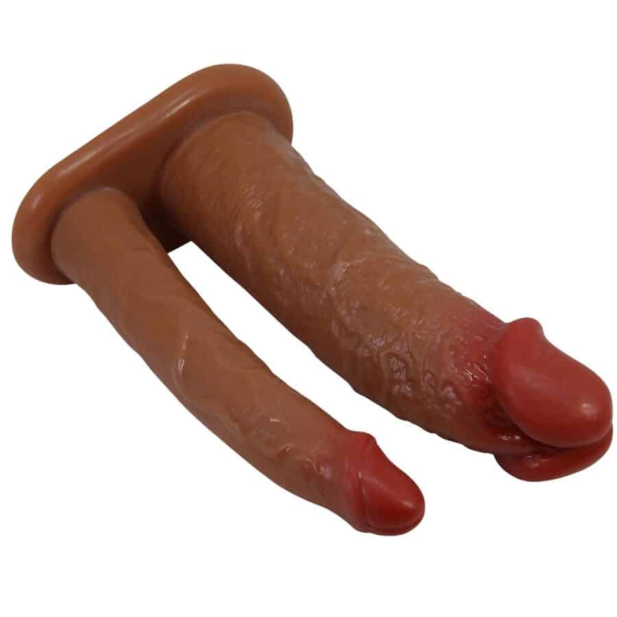 PRETTY LOVE - YAIRON MANGA DUPLA PARA PÊNIS COM EXTENSÃO DE 4 CM MULATO - Image 2