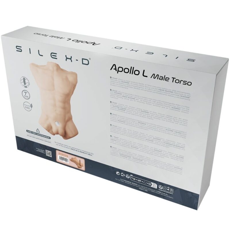 SILEXD - APOLLO L TRONCO MASCULINO REALISTA CARAMELO - Image 7