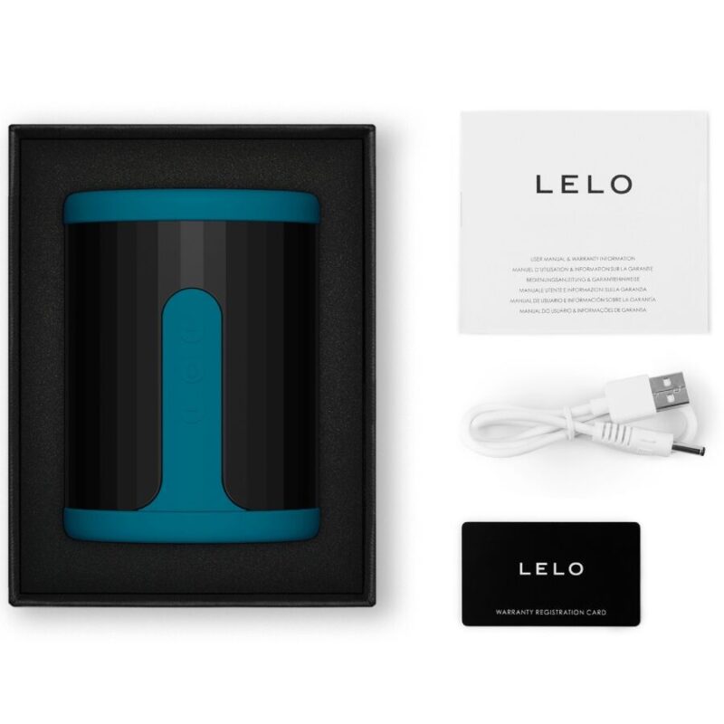 LELO - F2S™ TEAL MASTURBADOR MASCULINO AZUL - Image 10