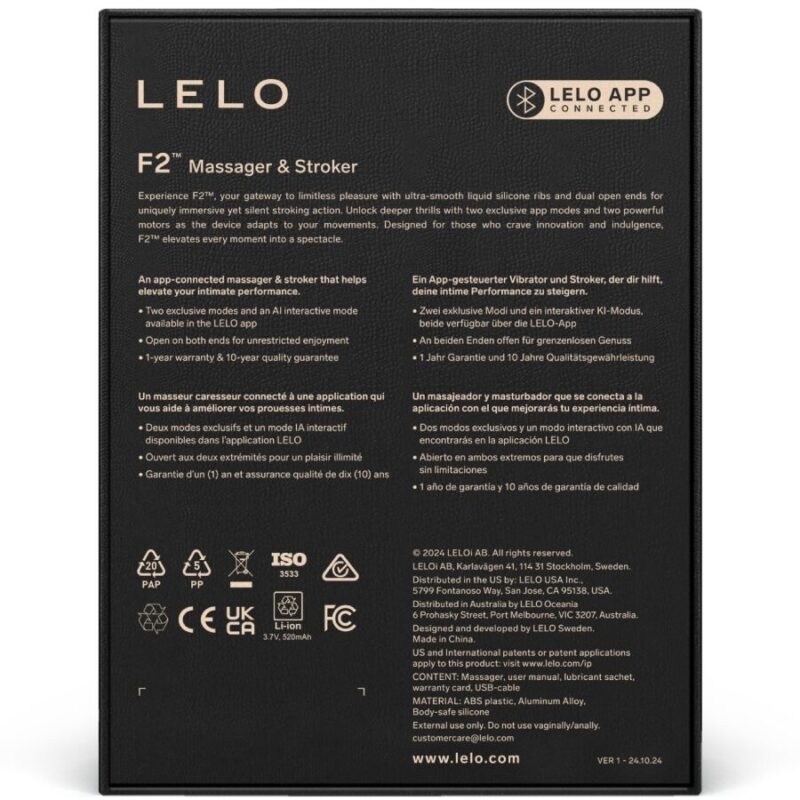 LELO - F2S™ TEAL MASTURBADOR MASCULINO AZUL - Image 12