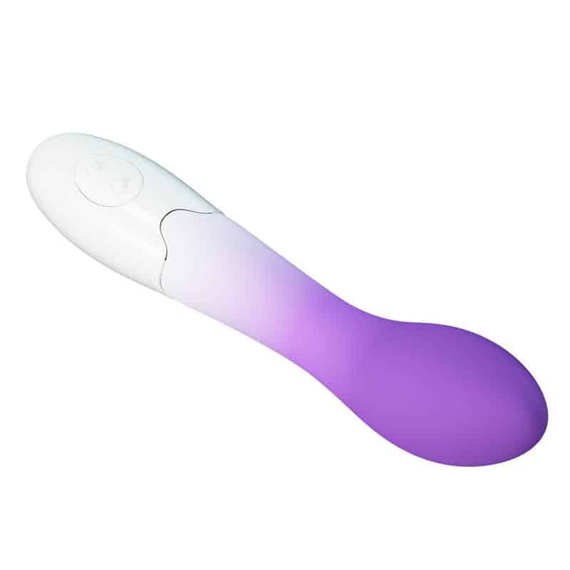 Prettylove - Bishop Vibrador Blanco y Púrpura - Image 4