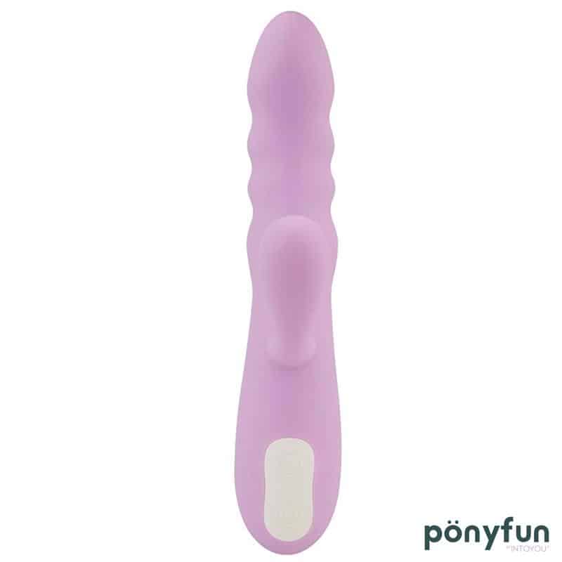 Intoyou - Brightlavender Vibrador y Rotador Doble Motor 360º USB Silicona - Image 4