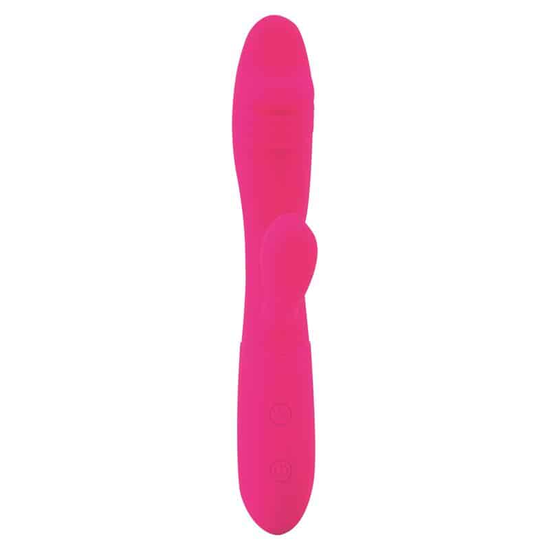 Goodies - Candy Vibrador con Conejito Punto G USB Silicona Fucshia - Image 5
