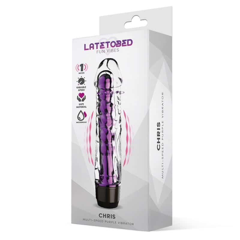 Latetobed - Chris Vibrador Multi-Velocidad Púrpura - Image 2