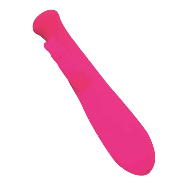 Goodies - Cotton Vibrador Punto G y Conejito USB Silicona Fuchsia - Image 6