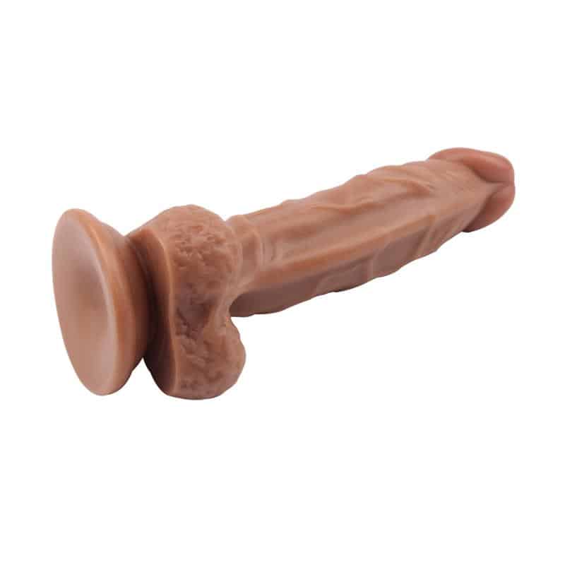 Chisa - Dildo Dual Density Fashion 21 x 4.1 cm Bronceado - Image 5