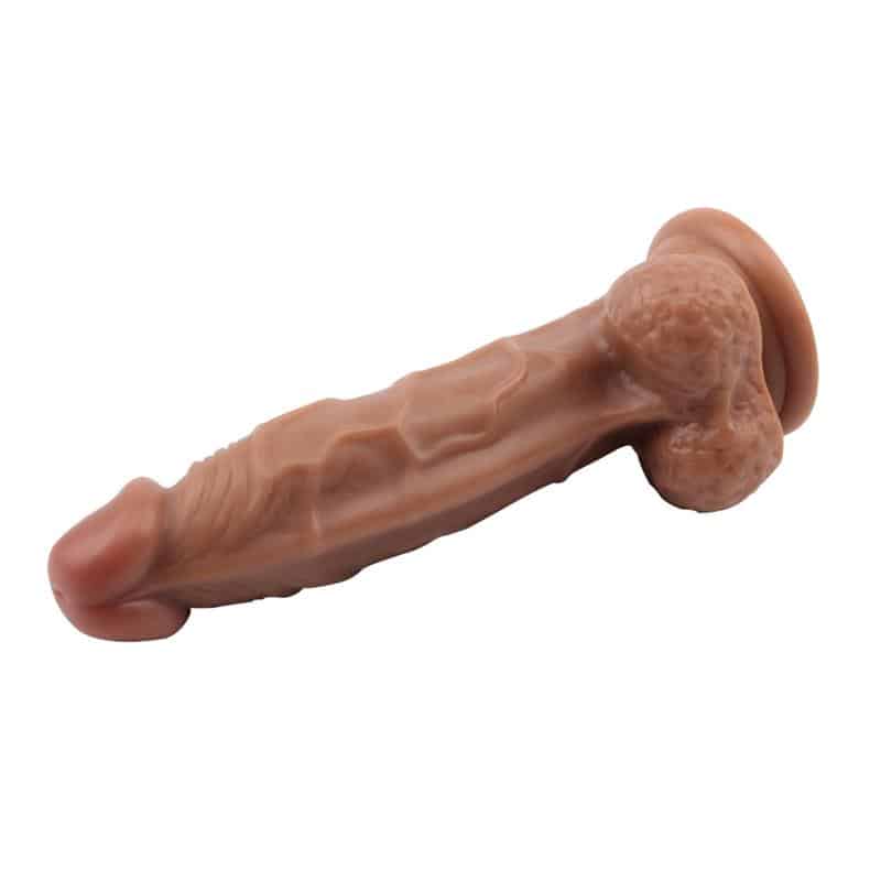 Chisa - Dildo Dual Density Fashion 21 x 4.1 cm Bronceado - Image 6