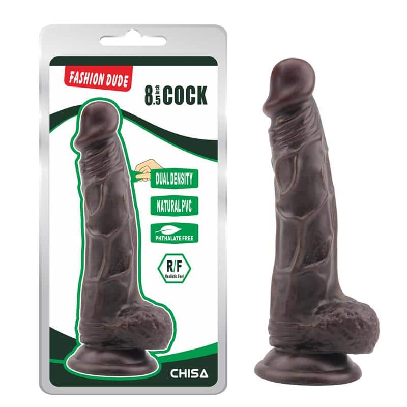 Chisa - Dildo Dual Density Fashion Dude 21 x 4.1 cm Marron