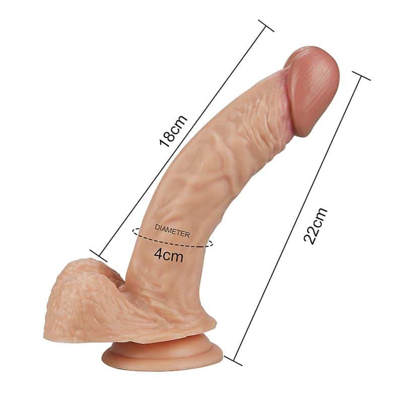 Lovetoy - Dildo Real Extreme 8.5 Natural - Image 4