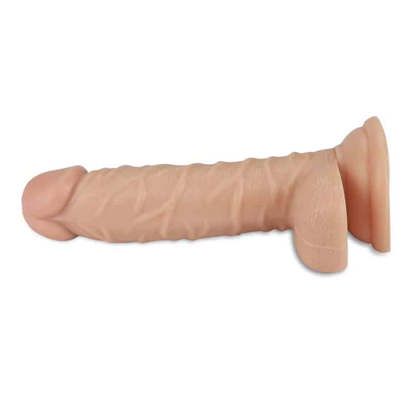 Lovetoy - Dildo Real Extreme con Vibración 7.5 Natural - Image 2