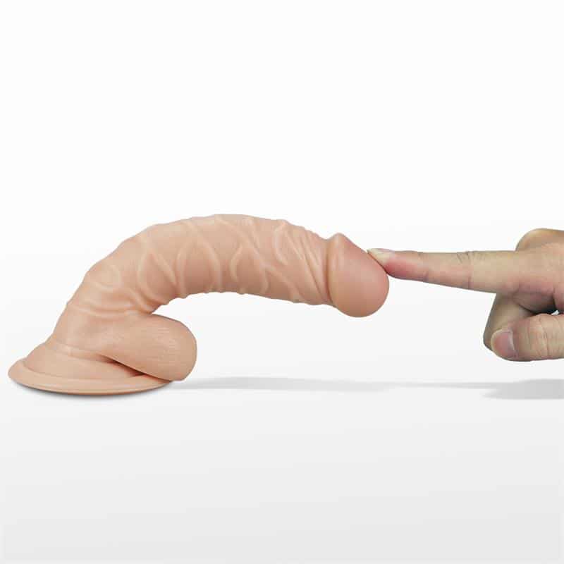 Lovetoy - Dildo Real Extreme con Vibración 7.5 Natural - Image 3