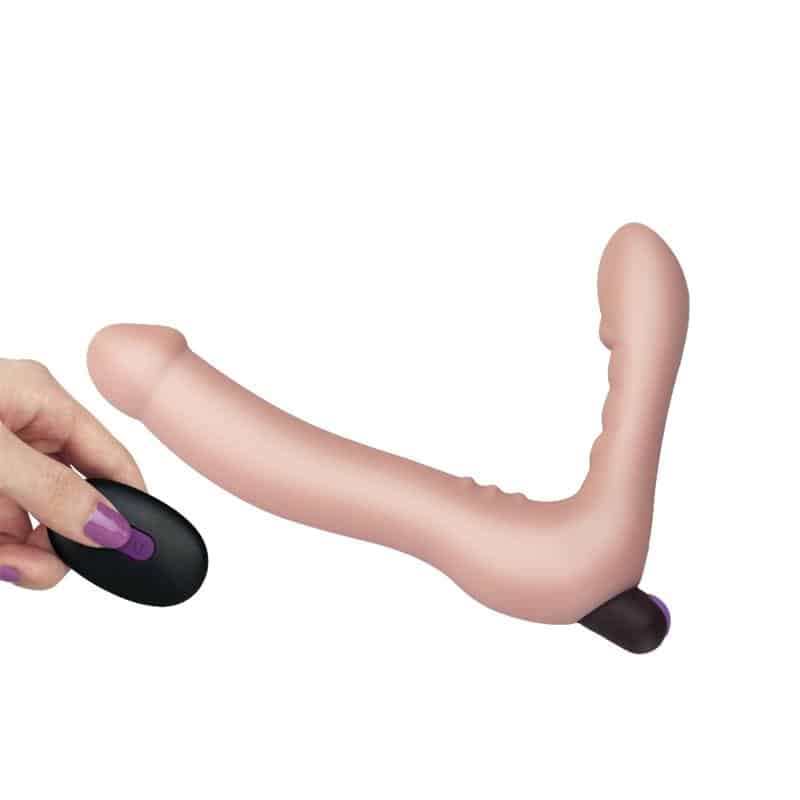 Lovetoy - Doble Dildo Strapless Silicona USB - Image 3