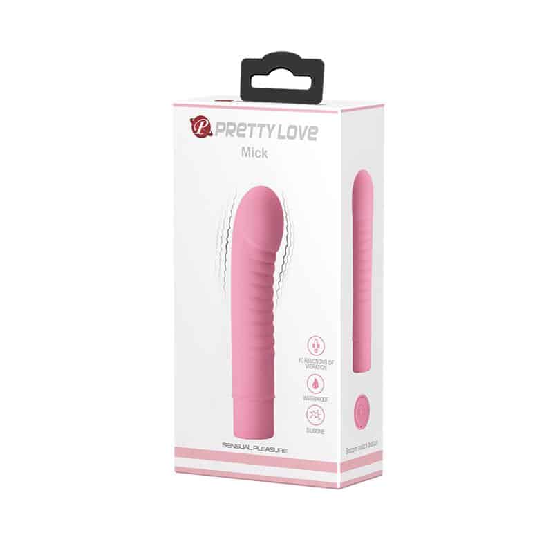 Prettylove - Estimulador Mick Silicona Rosa - Image 9