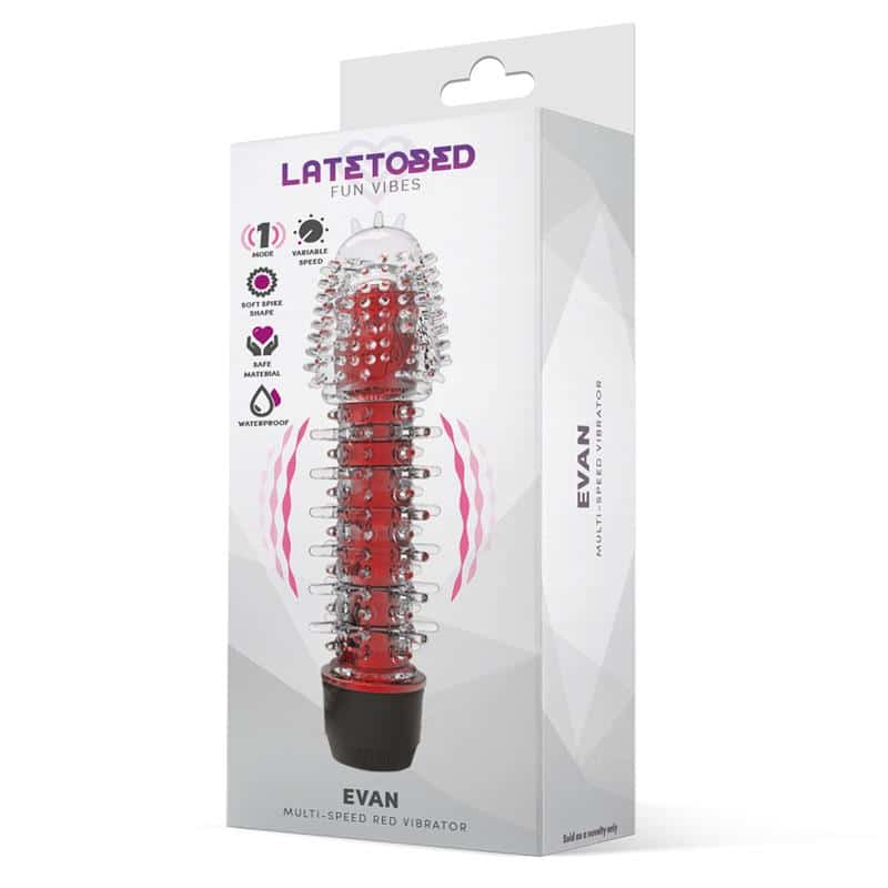 Latetobed - Evan Vibrador Multi Velocidad Rojo - Image 2