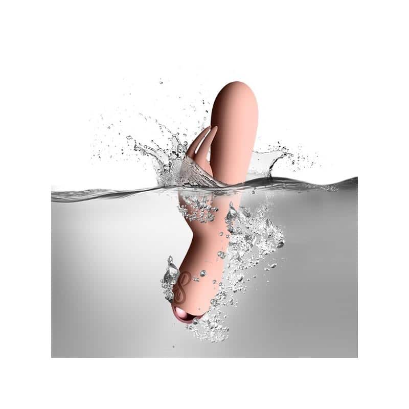 Rocksoff - Flutter Rabbit Vibrador con Conejito 2 Motores Rosa - Image 3
