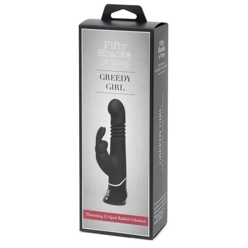 Fifty Shades Of Grey - Greedy Girl Vibrador con Movimiento Punto G USB - Image 6