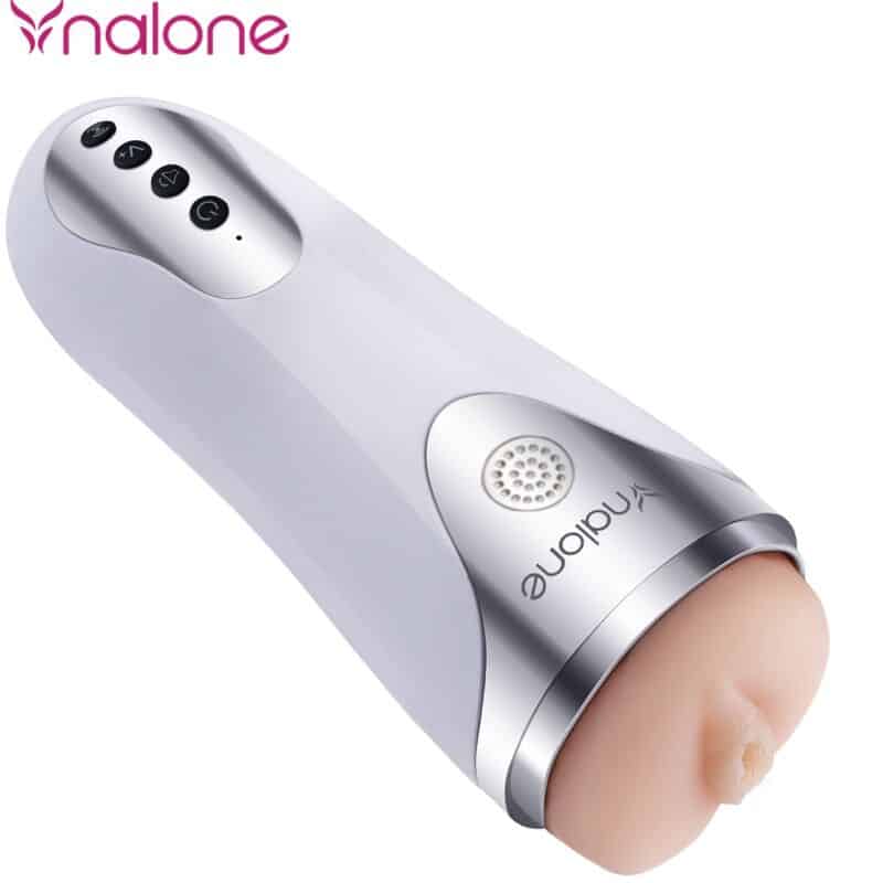 Nalone - Magician Masturbator Com Vibração Branco - Image 3