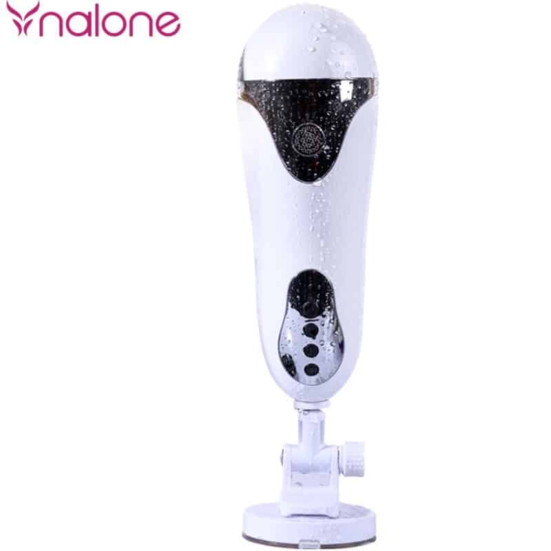 Nalone - Magician Masturbator Com Vibração Branco - Image 6