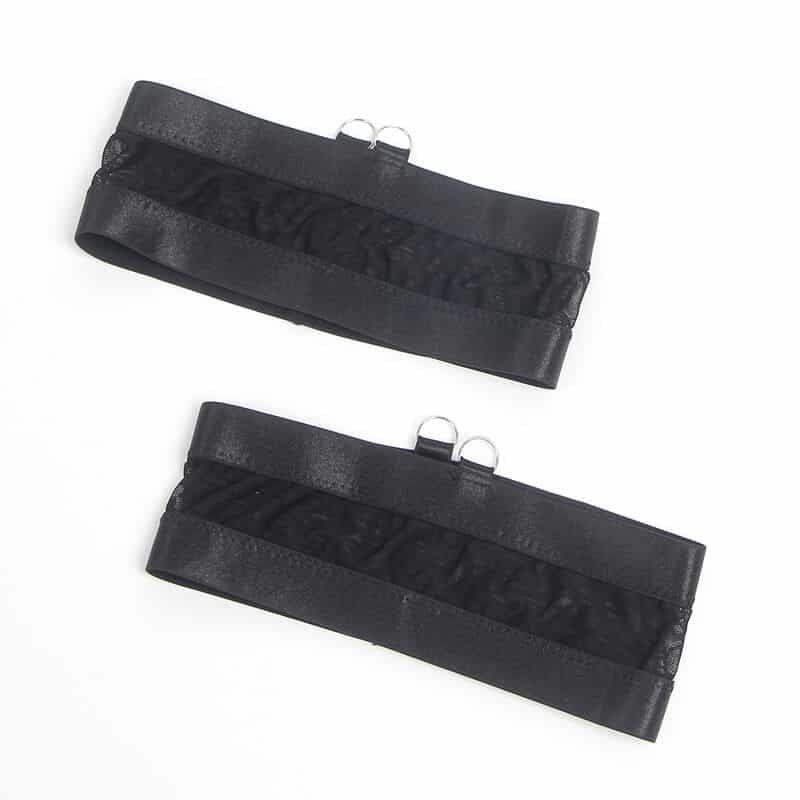 Subblime - 955236 Sutiã Bondage Preto Com Conjunto De Liga S/M - Image 6