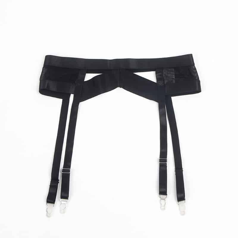 Subblime - 955236 Sutiã Bondage Preto Com Conjunto De Liga S/M - Image 8