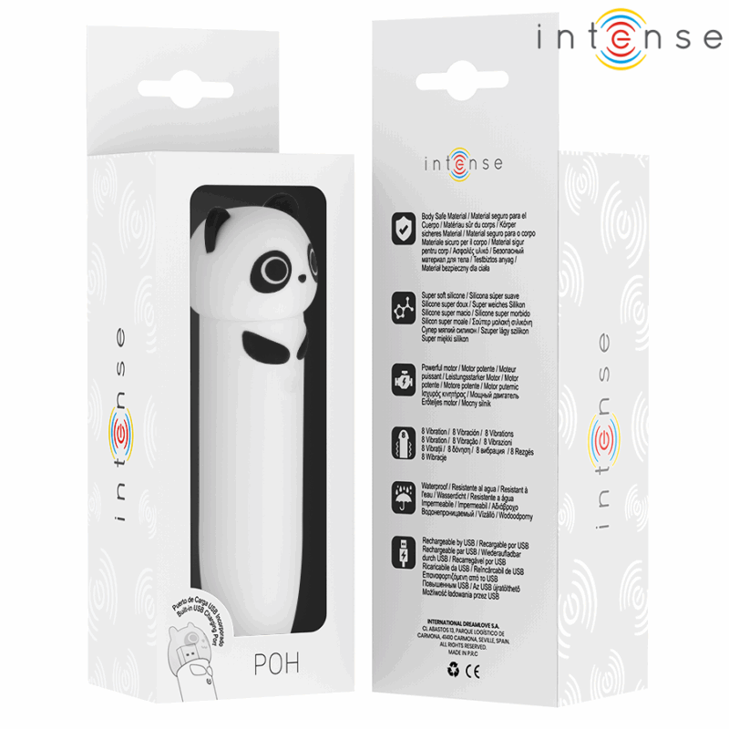 Intenso - Poh Panda Vibrating Bullet Usb Recarregável 10 X 2,2 Cm - Image 7