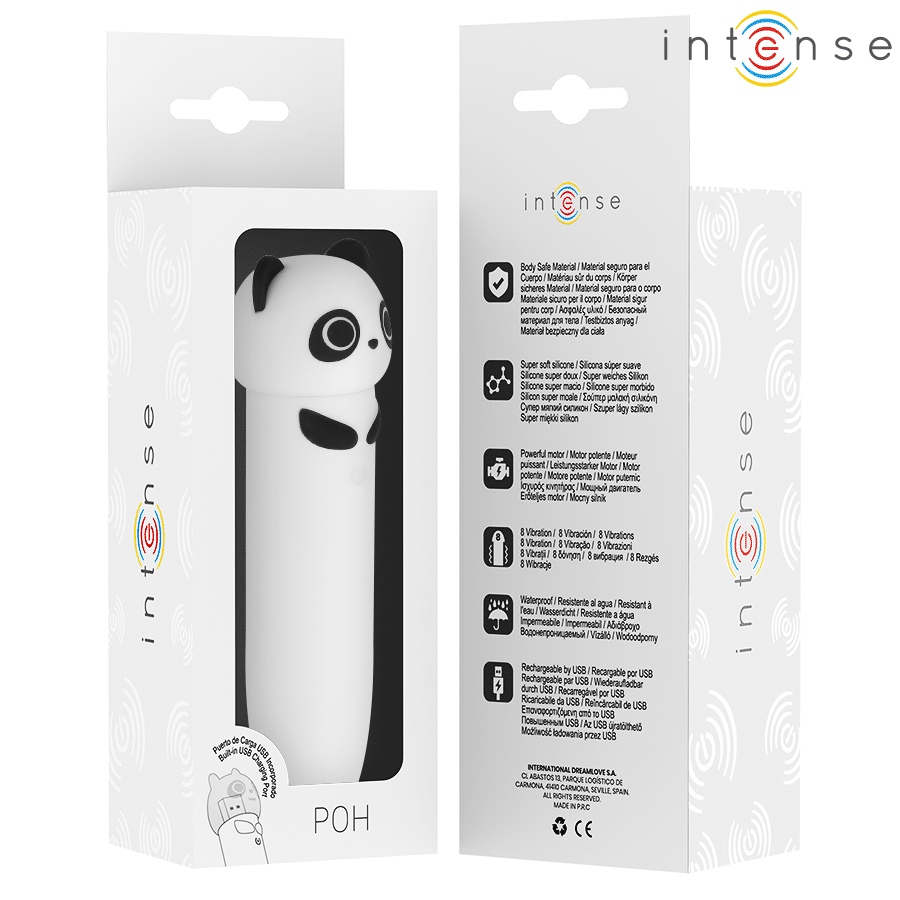 Intenso - Poh Panda Vibrating Bullet Usb Recarregável 10 X 2,2 Cm - Image 7
