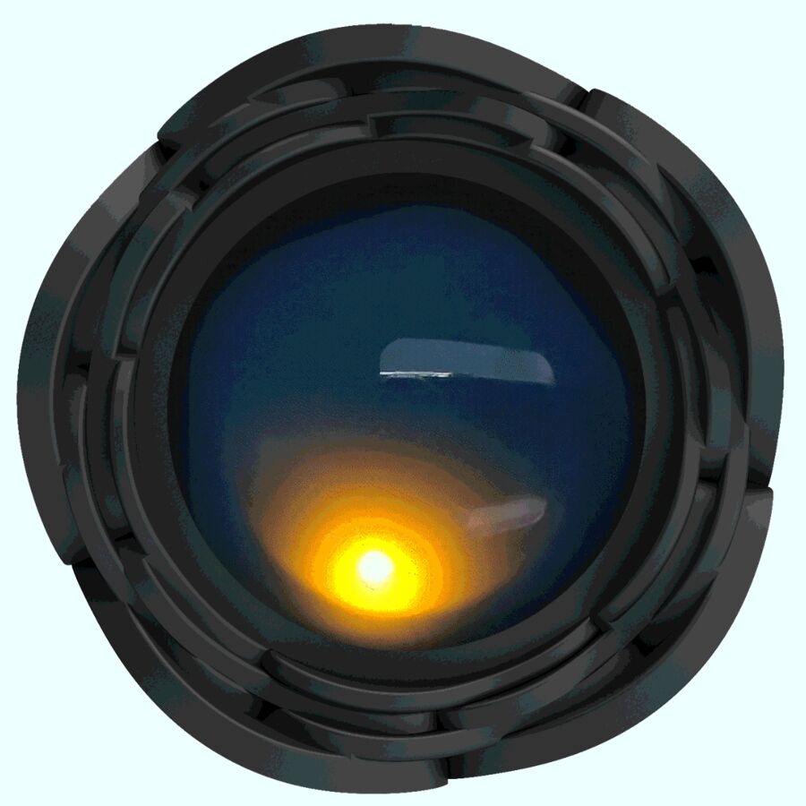 Pretty Love - Tarion Anal Plug Com Luz Led Preto 12,5 Cm - Image 3