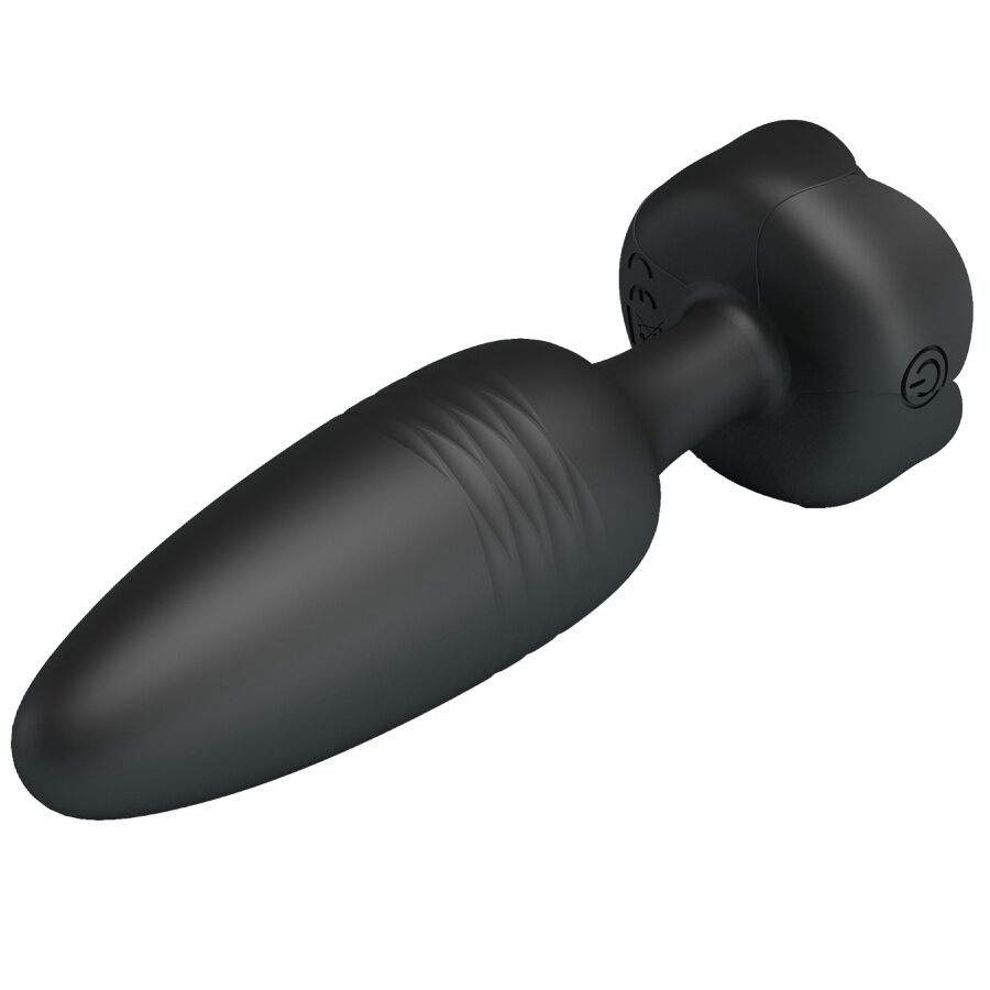 Pretty Love - Tarion Anal Plug Com Luz Led Preto 12,5 Cm - Image 5