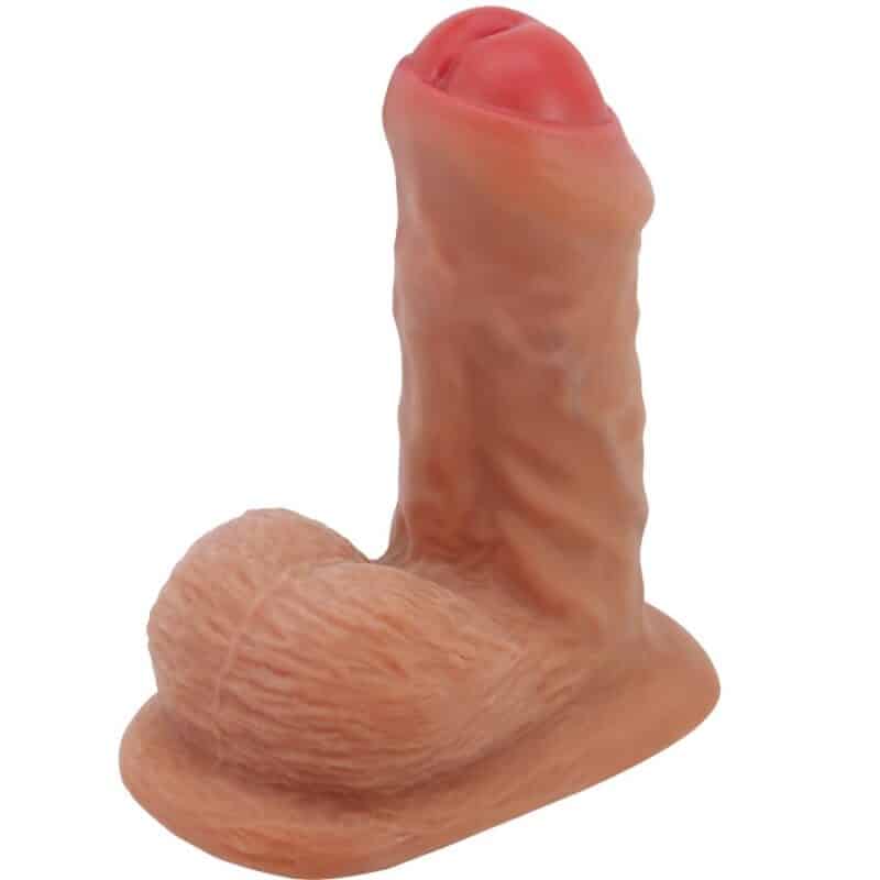 Pretty Love - Warnell Dildo Ultra Realista E Elástico 9,5 Cm Mulato - Image 2