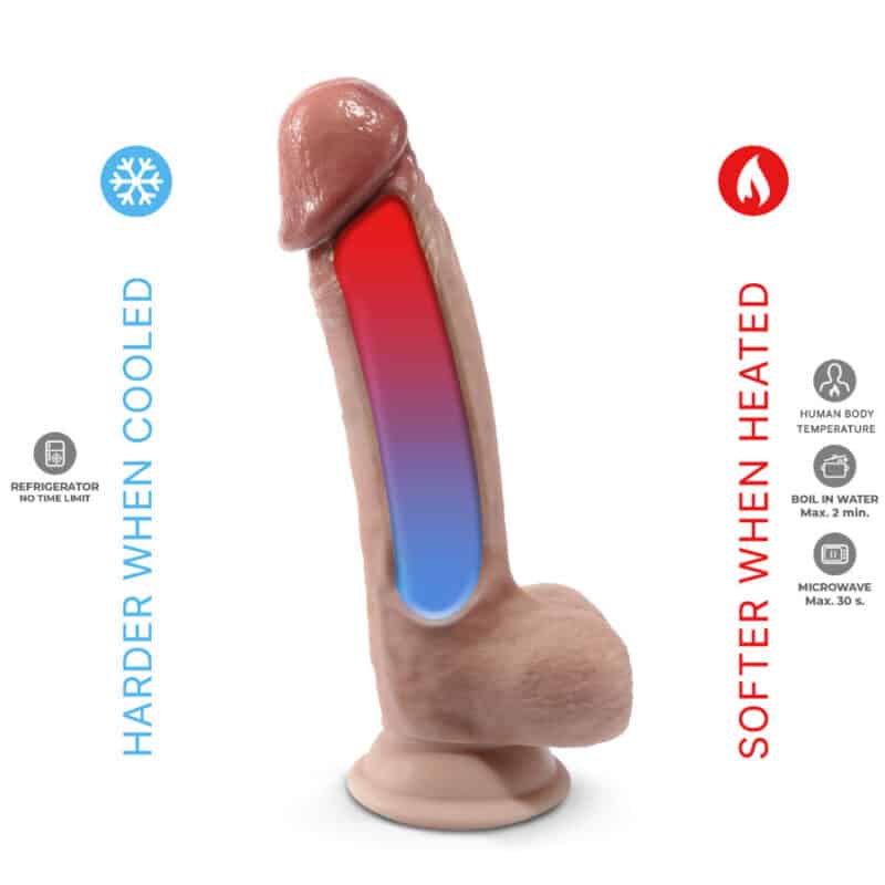 Silexd - Pênis Realístico De Silicone Termorativo Premium 17,8 Cm - Image 2