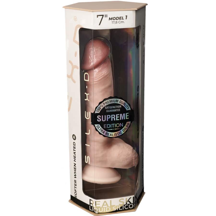 Silexd - Pênis Realístico De Silicone Termorativo Premium 17,8 Cm - Image 7