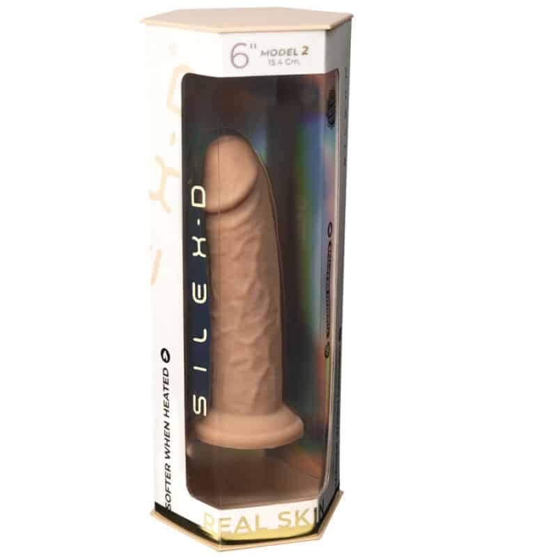 Silexd - Modelo De Pênis Realístico 2 Silicone Termorativo 15,4 Cm - Image 7