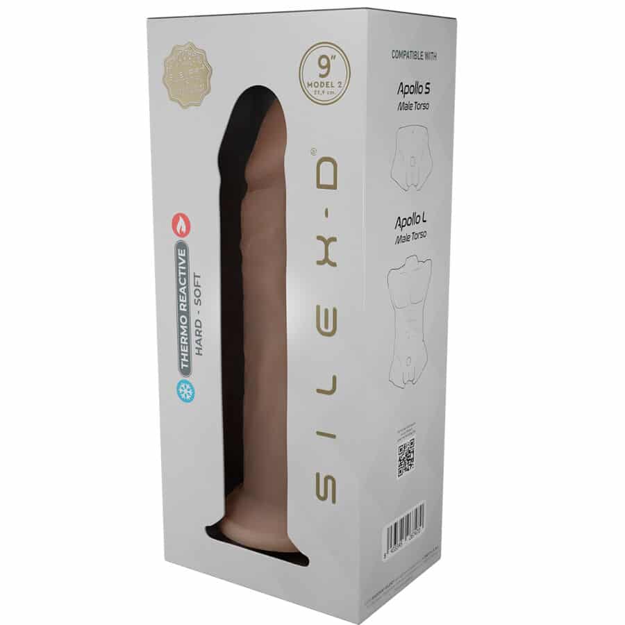 Silexd - Modelo De Pênis Realista 9 Silicone Líquido 22,8 Cm - Image 6