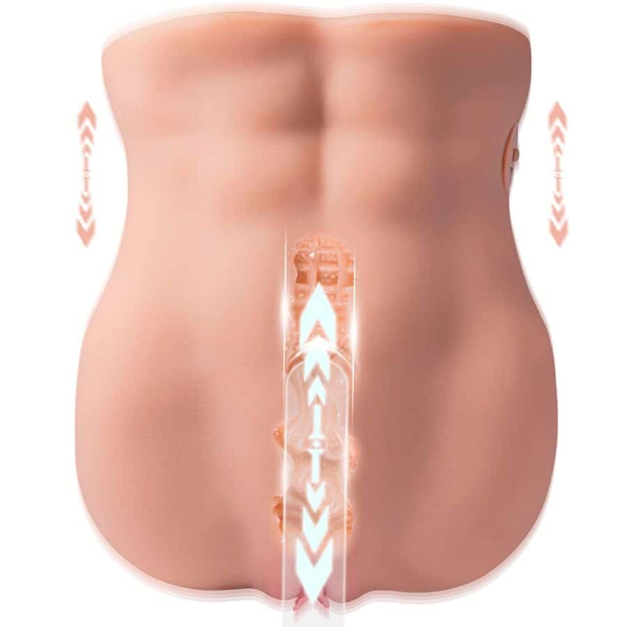 Xise - Lydia Vagina Feminina Masturbador Com Impulso 25 Cm - Image 4